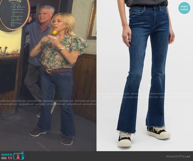 Sutton’s flare jeans on The Real Housewives of Beverly Hills