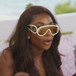Nneka’s mask sunglasses on The Real Housewives of Potomac
