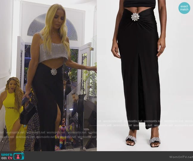 Rabanne Jupe Skirt worn by Alexia Echevarria (Alexia Echevarria) on The Real Housewives of Miami