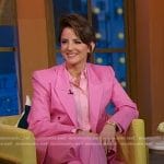 Rachel Simmons’ pink suit on Good Morning America