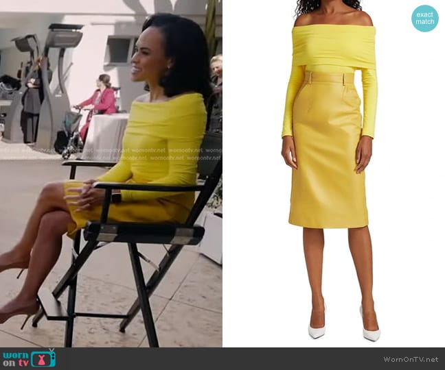 Full Length Yellow Skirt 2024