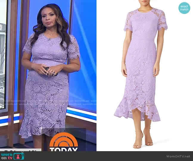 Shoshanna Edgecombe Dress worn by Adelle Caballero on Today