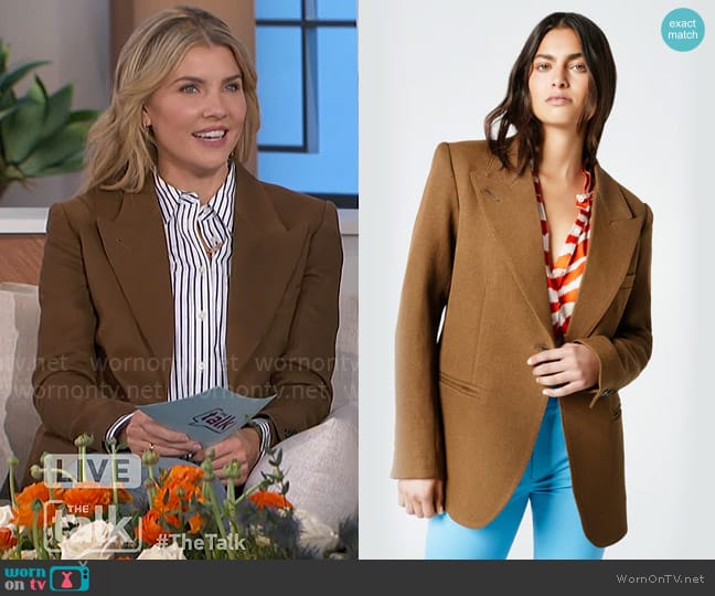 WornOnTV: Amanda’s brown blazer on The Talk | Amanda Kloots | Clothes ...