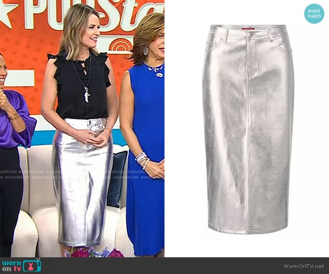 Sanya's silver Balenciaga boot leggings on The Real Housewives of Atlanta