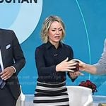 Dylan’s striped pencil skirt on Today