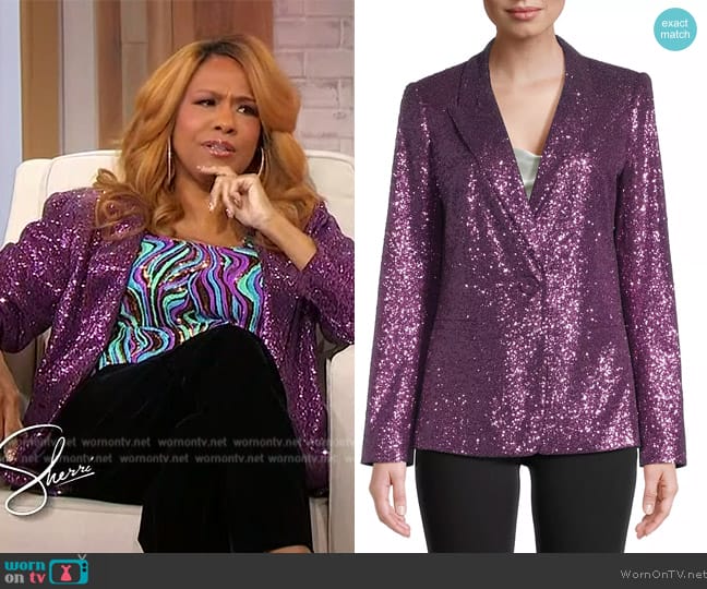 Ungaro Ariana Sequined Jacket worn by Jennifer Holliday on Sherri