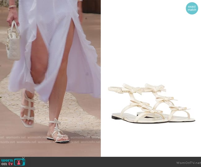 Valentino Sandals worn by Alexia Echevarria (Alexia Echevarria) on The Real Housewives of Miami