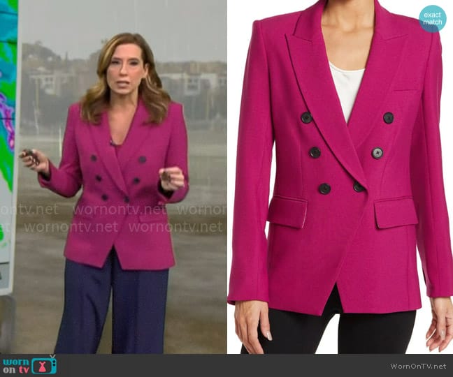 WornOnTV: Stephanie Abrams’ magenta pink blazer on CBS Mornings ...