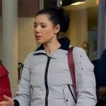 Violet’s light grey padded jacket on Chicago Fire