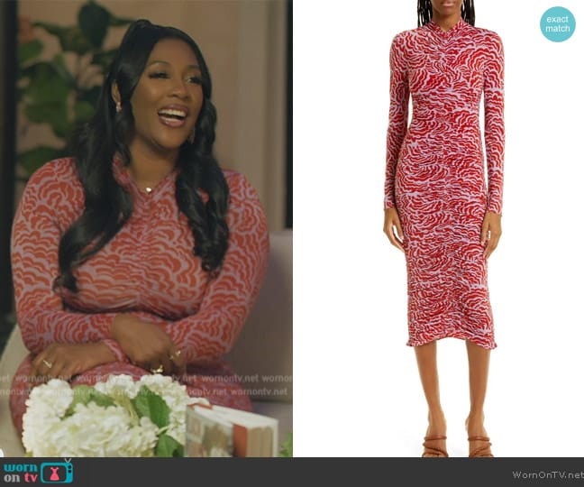 A.L.C. Ansel Dress worn by Nykidra Robinson on The Real Housewives of Potomac