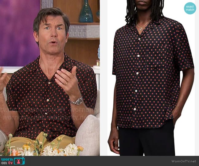 WornOnTV: Jerry’s star print shirt on The Talk | Jerry O'Connell ...