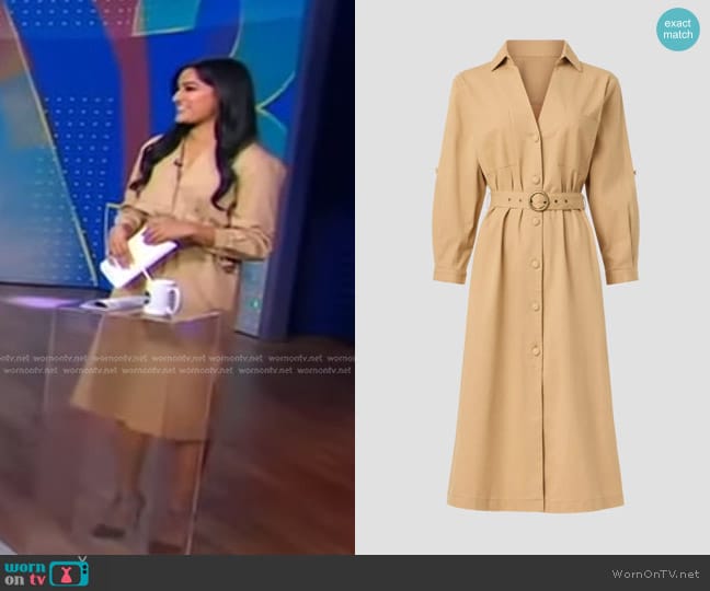 Area Stars Charlene Dress worn by Reena Roy on Good Morning America