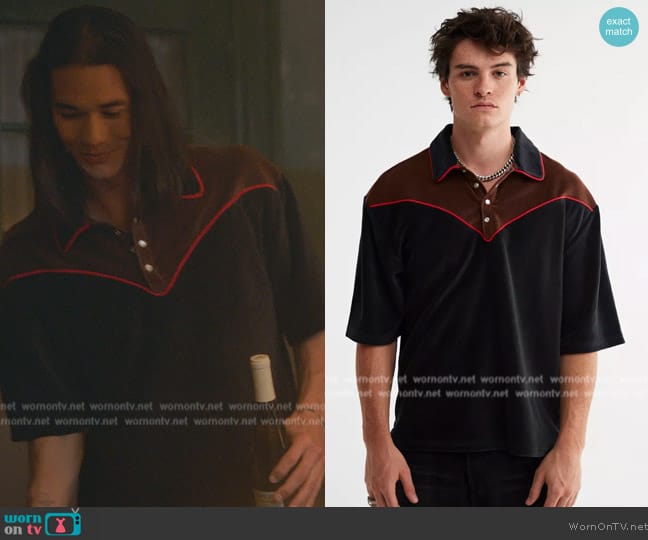 BDG Vaquero Polo Shirt worn by Booboo Stewart (Booboo Stewart) on Good Trouble