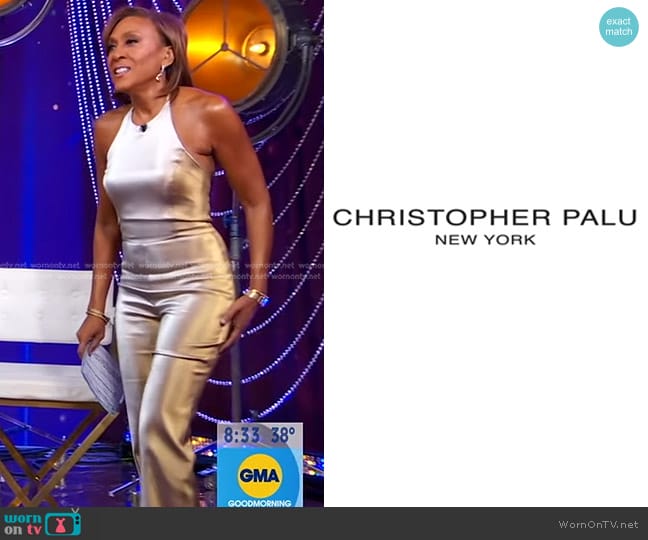 Costume Designer Christopher Palu Custom Made worn by Robin Roberts on Good Morning America