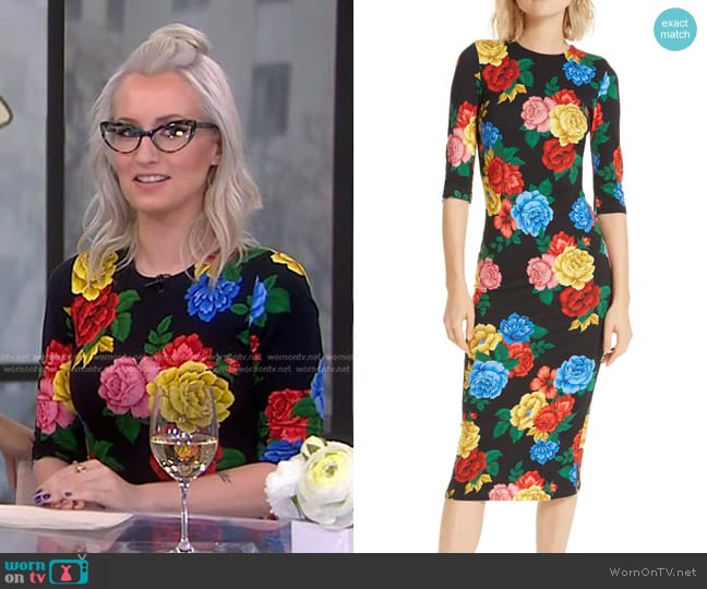 Alice + Olivia Delora Dress worn by Ingrid Michaelson on Today