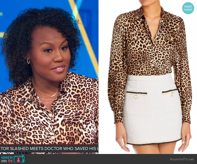 Generation Love Gemma Blouse worn by Janai Norman on Good Morning America