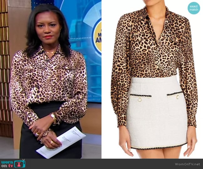 Generation Love Gemma Blouse worn by Janai Norman on Good Morning America