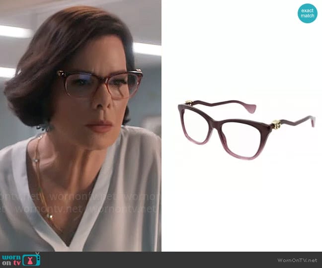  Gucci Style GG1012O worn by Margaret Wright (Marcia Gay Harden) on So Help Me Todd