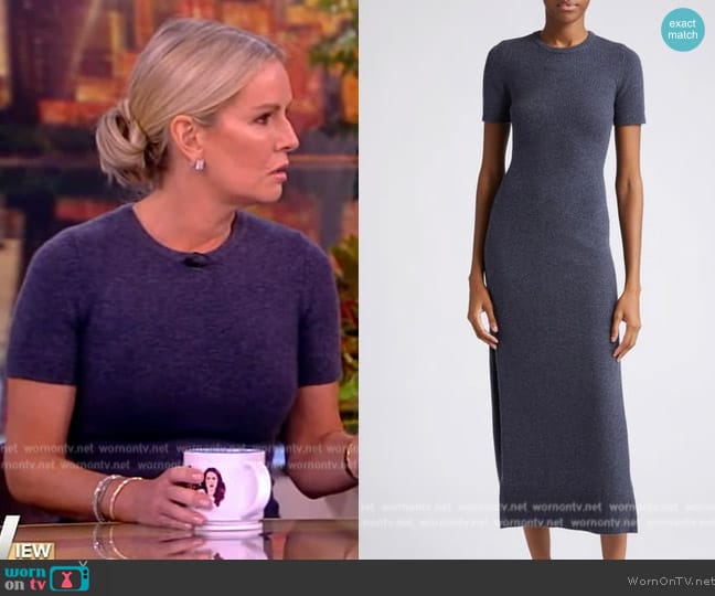 WornOnTV: Jennifer Ashton’s blue knit dress on The View | Clothes and ...