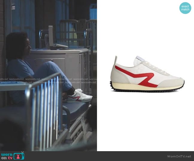 Rag & Bone Retro Runner Sneaker worn by Simone Griffith (Alexis Floyd) on Greys Anatomy