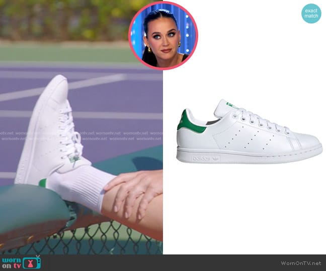 Adidas Primegreen Stan Smith Sneaker worn by Katy Perry on American Idol