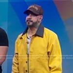 AJ McLean’s yellow jacket on Good Morning America