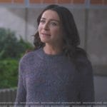 Amelia’s marled sweater on Greys Anatomy