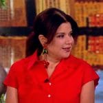 Ana’s cherry beaded earrings on The View