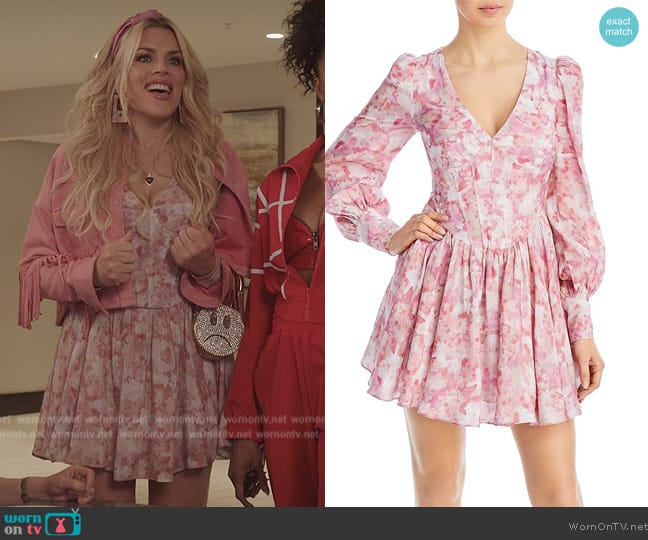 Bardot Zelina Mini Dress worn by Summer Dutkowsky (Busy Philipps) on Girls5eva