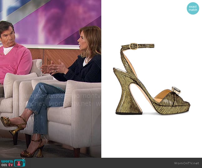 Chelsea Paris Kels Heel worn by Natalie Morales on The Talk