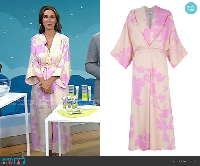 Eiko Ai Lotta Kimono Dress worn by Sarah Eggenberger on Today