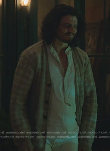 Gael's check cardigan on Good Trouble