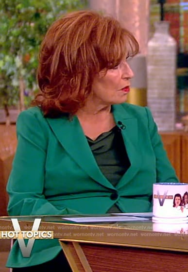 Joy's green blazer on The View