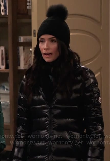 Julia’s black parka on Extended Family