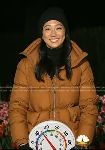 Kathy Park's puffer down jacket on Today