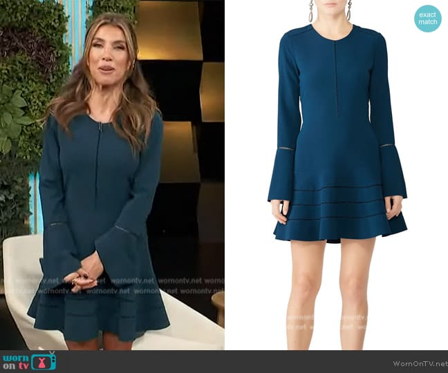 Parker Katie Dress worn by Adrianna Costa on Access Hollywood