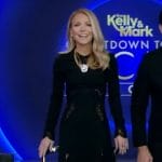 Kelly’s lace inset dress on Live with Kelly and Mark