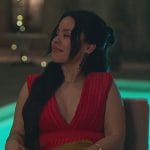 Mariana’s pink pleated dress on Good Trouble