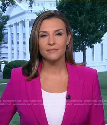 Mary’s pink blazer on Good Morning America