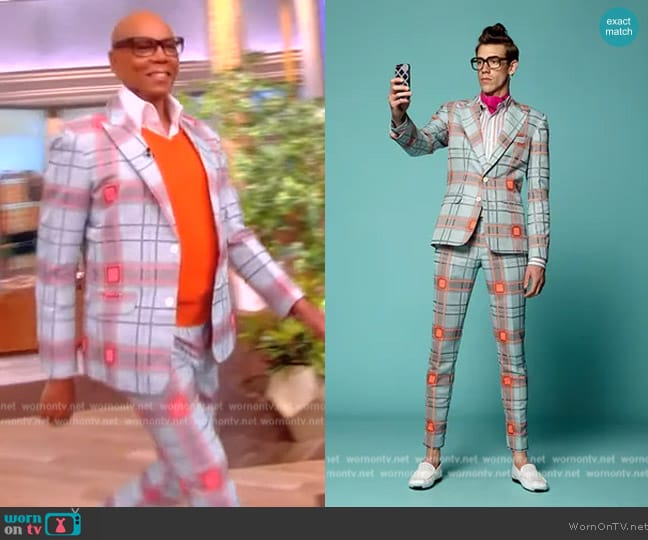 Mr Turk 2015 Spring Summer Collection worn by RuPaul on The View