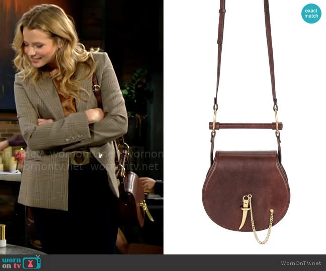 Sancia The Babylon Muse Bag worn by Summer Newman (Allison Lanier) on The Young and the Restless