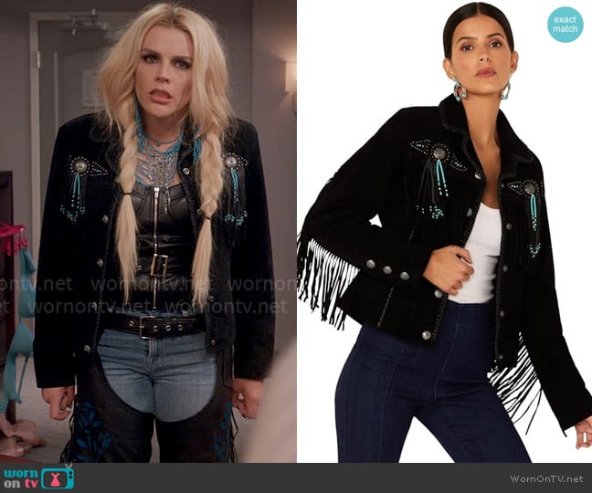 Summer’s western jacket on Girls5eva