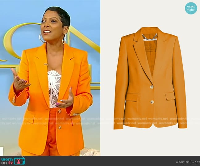 Stella McCartney Iconic Regular Blazer Jacket worn by Tamron Hall on Tamron Hall Show