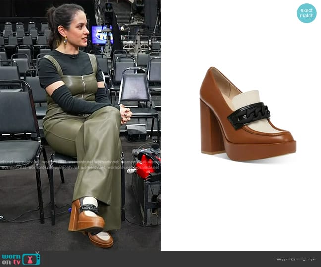 Steve Madden Rhylee Penny Loafer worn by Donna Farizan on Today