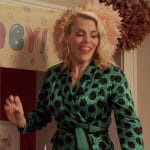 Summer’s green polka dot belted jumpsuit on Girls5eva