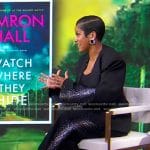 Tamron Hall’s black embellished blazer and pants on Good Morning America