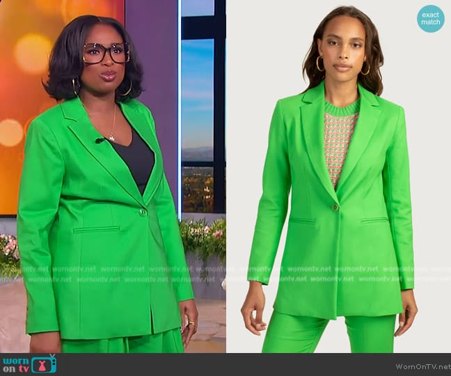 Trina Turk Sunview Blazer worn by Jennifer Hudson on The Jennifer Hudson Show