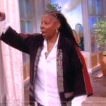 Whoopi’s Japanese fireman jacket on The View