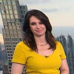 Maria’s yellow belted dress on Today