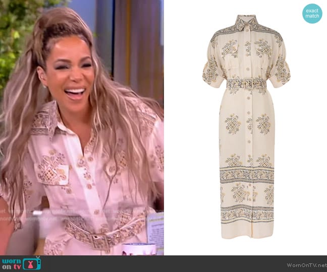 Zimmermann Utility Dress worn by Sunny Hostin on The View